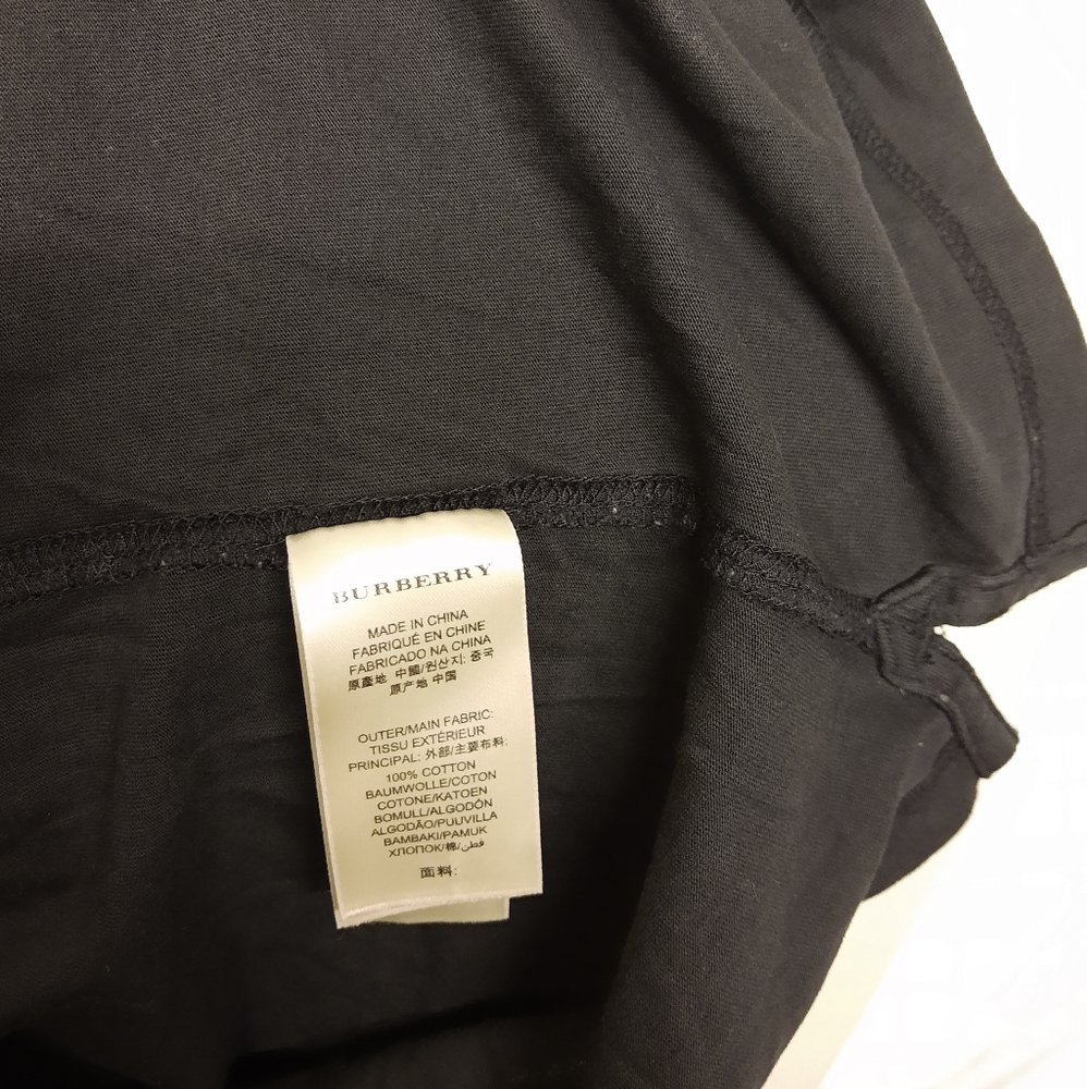Burberry Brit Black Cotton Shirt - Picture 5 of 5